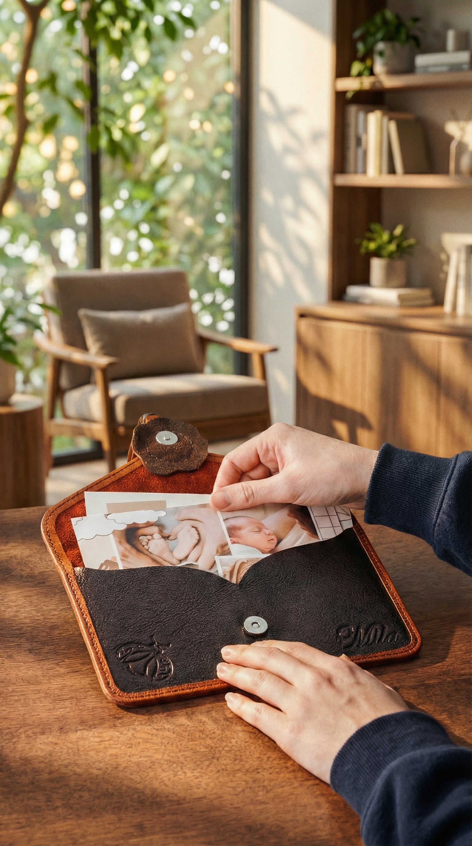 Heritage Craft, Modern Use — Dark Brown Leather Tool Roll