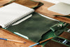 Green brown forest tones art organizer by Mureli