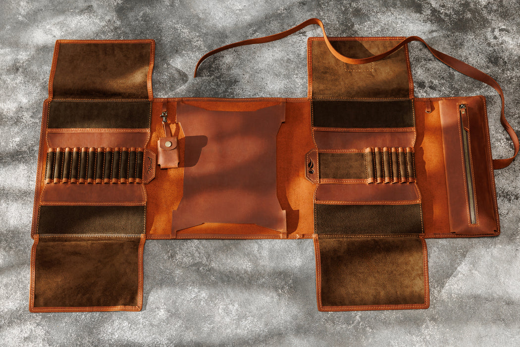 Wild soul ginger leather artist kit | Mureli