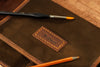 Deep earth tones leather artist kit | Mureli Workshop