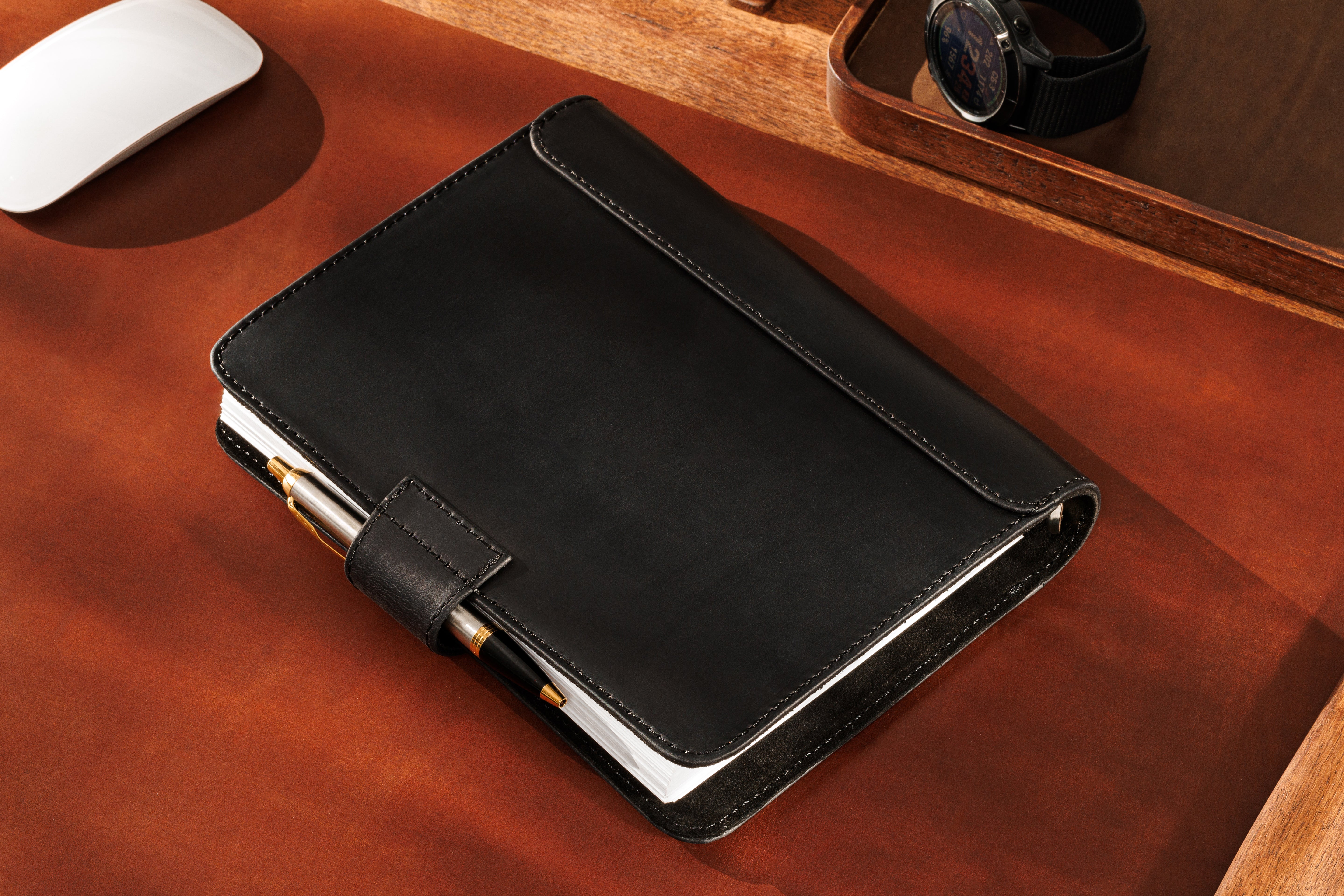 Black Executive Notebook by Mureli – For Those Who Lead