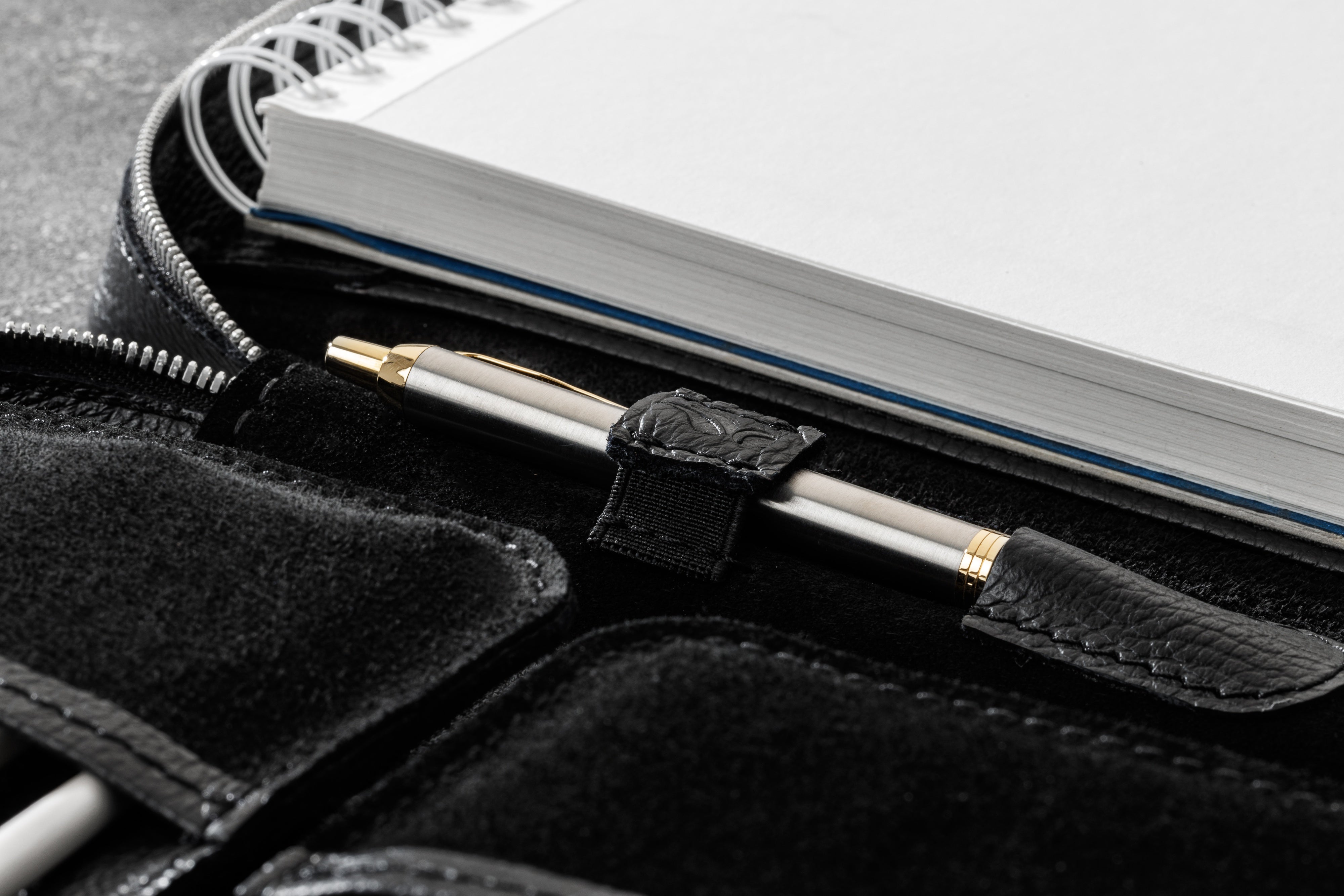 Stylish Minimalist Leather Organizer for Creative Professionals