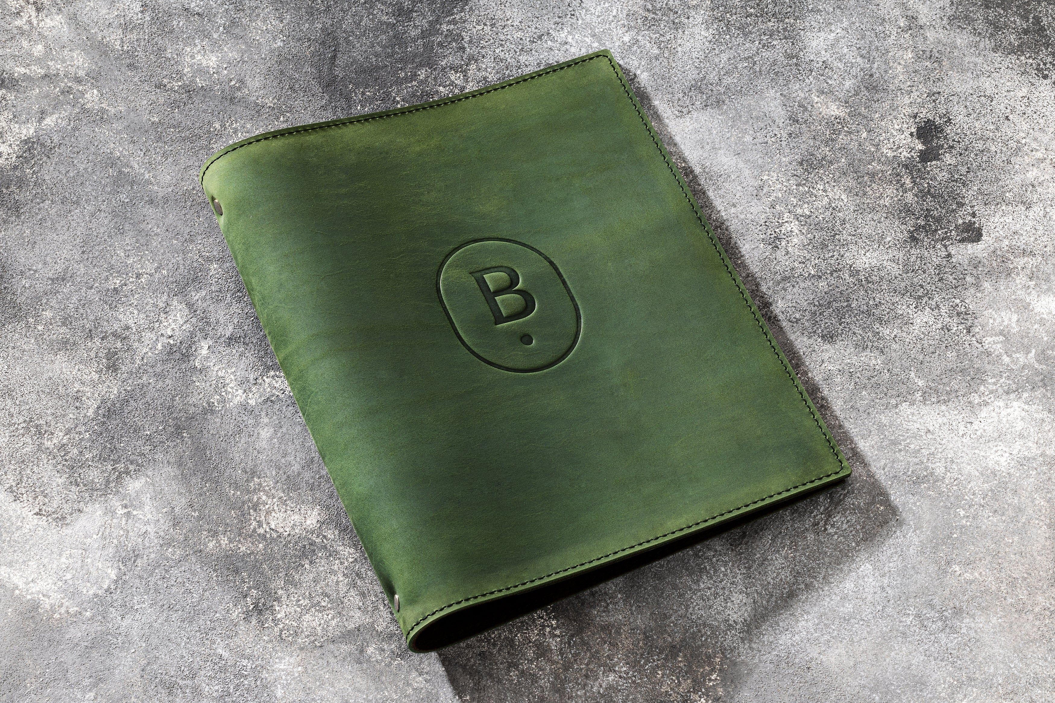 Custom Leather Ring Binder – Graduation Gift or Office Use
