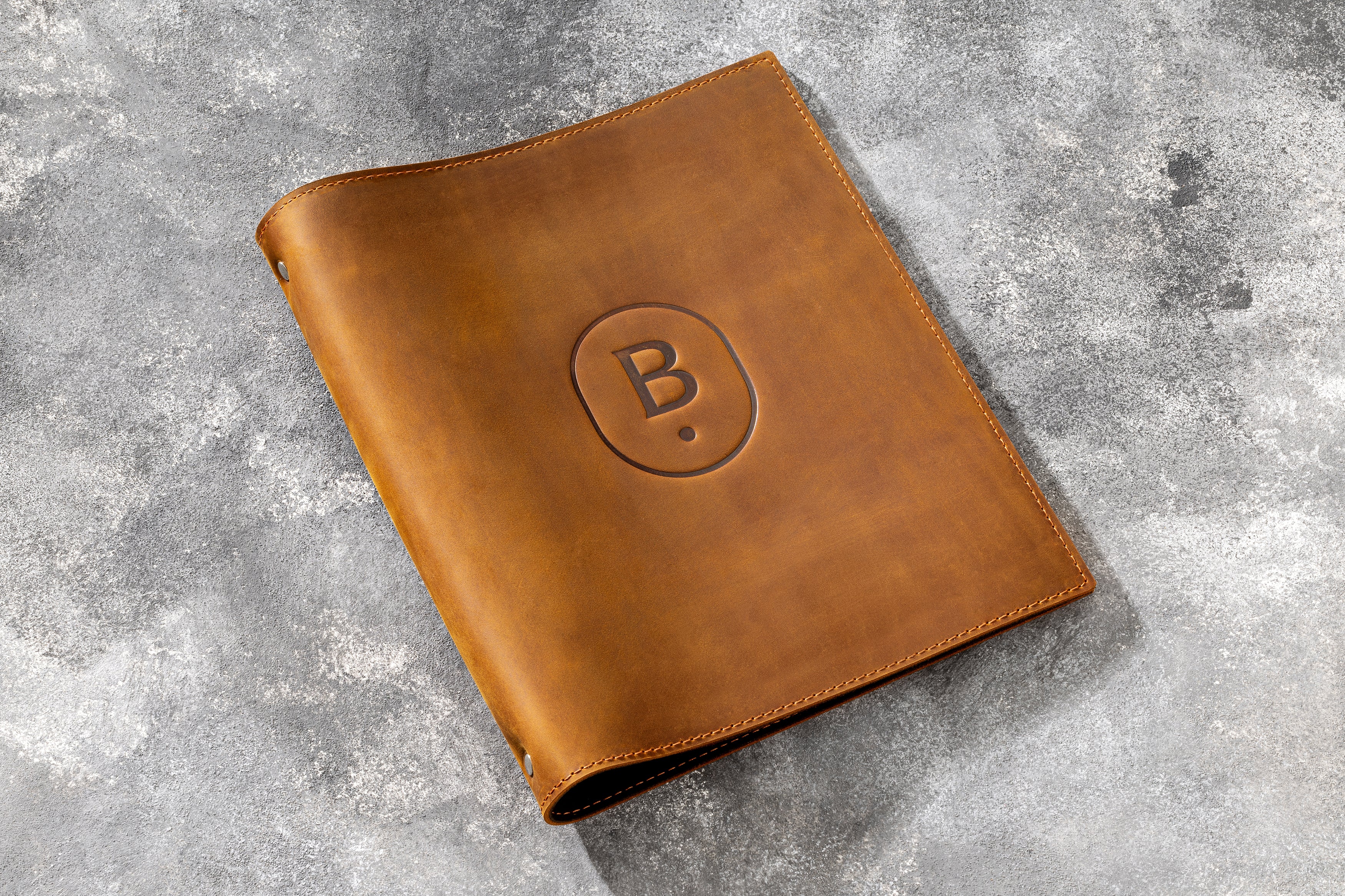 Make Your Project Stand Out – Premium Leather Portfolio Binder