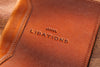 Light Brown Leather Binder | Personalized Ring Journal | Gift for Him or Her