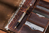 Custom Leather Planner | Business Organizer | Ring Closure Binder