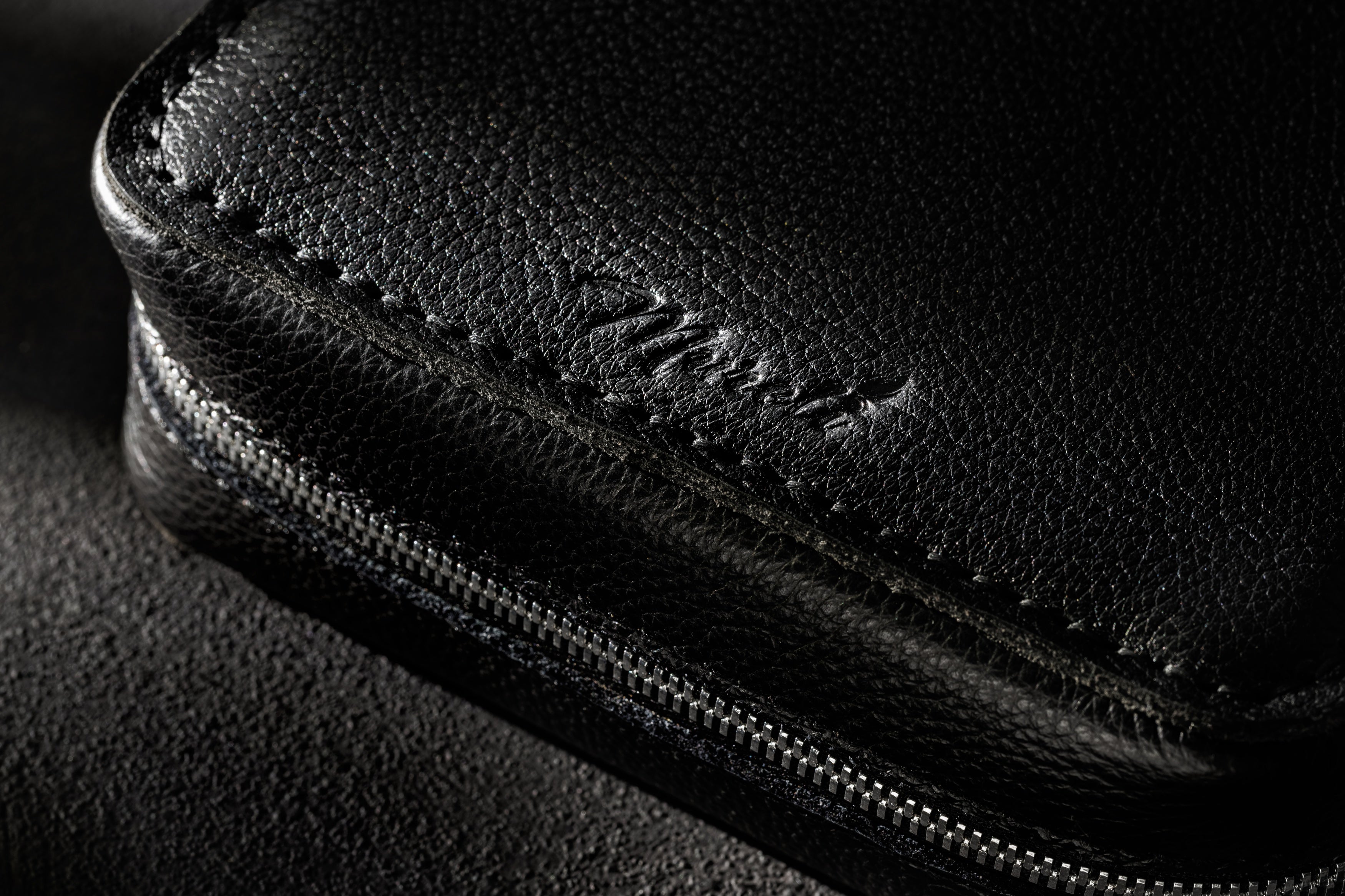 Personalized Cigar Case with Character and Purpose | Black Series Compact | Add your logo or name or initials