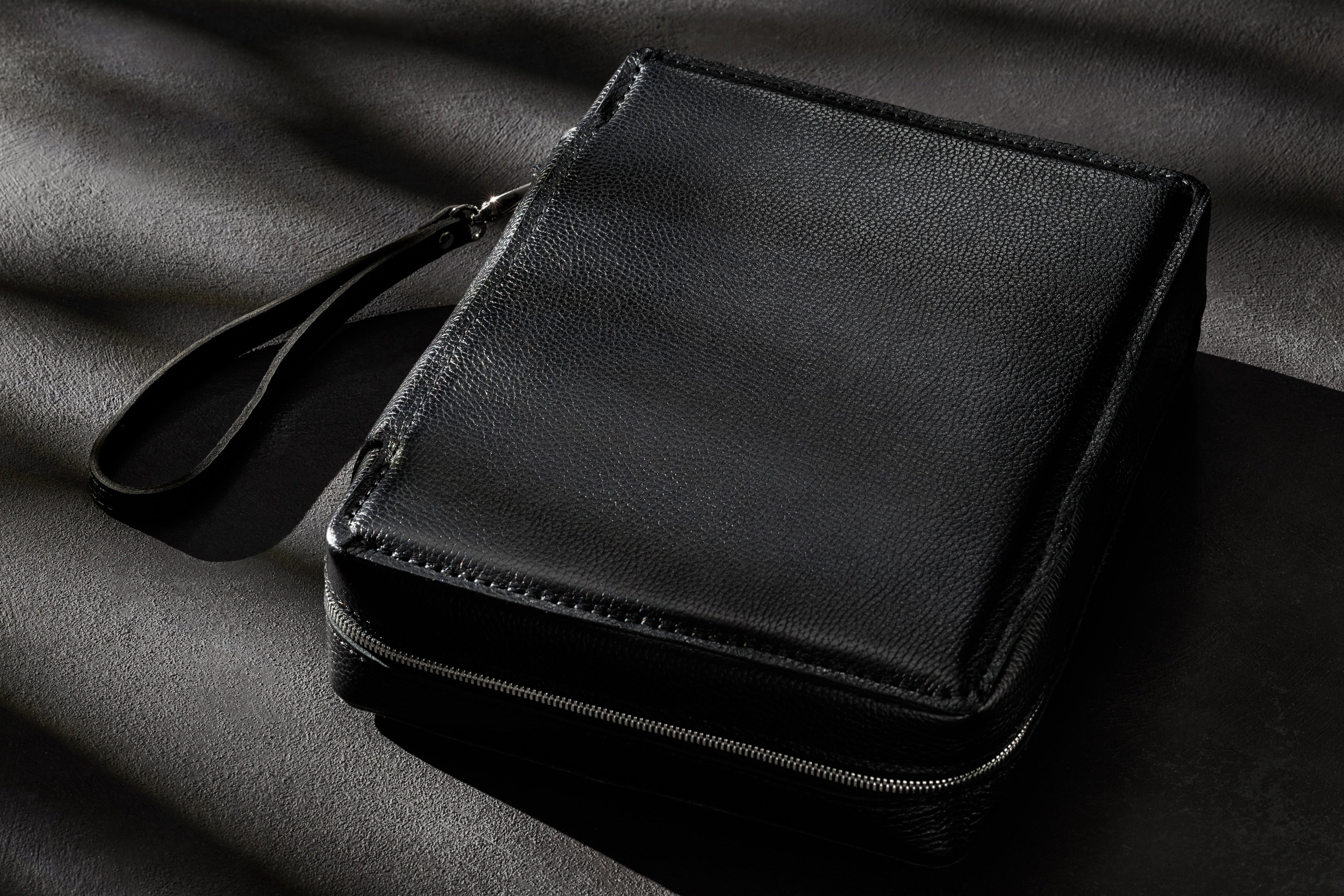 The Largest Cigar Case with Inner Patch and Accessory Storage | Black Series “Zeus”