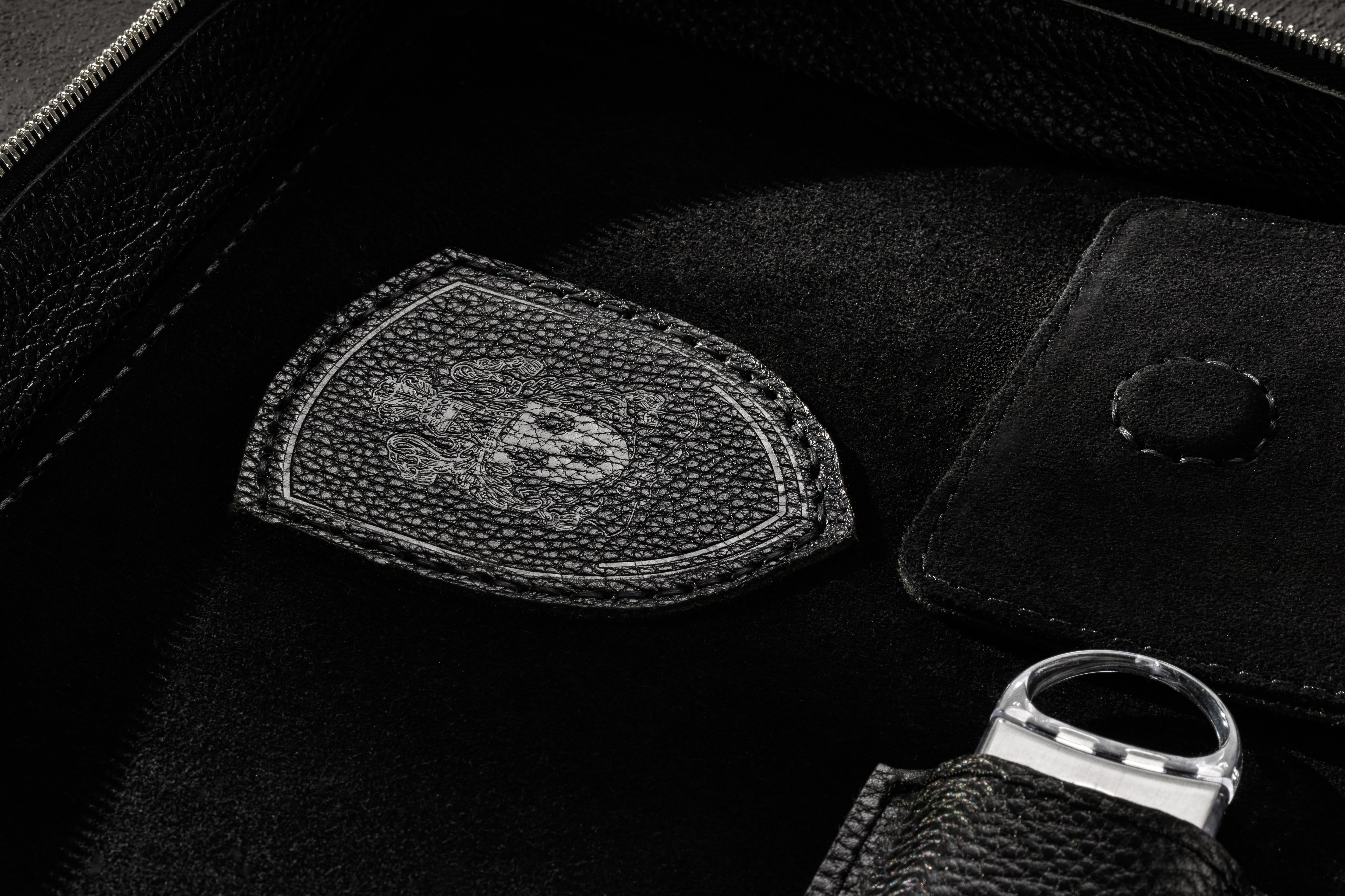 The Largest Cigar Case with Inner Patch and Accessory Storage | Black Series “Zeus”