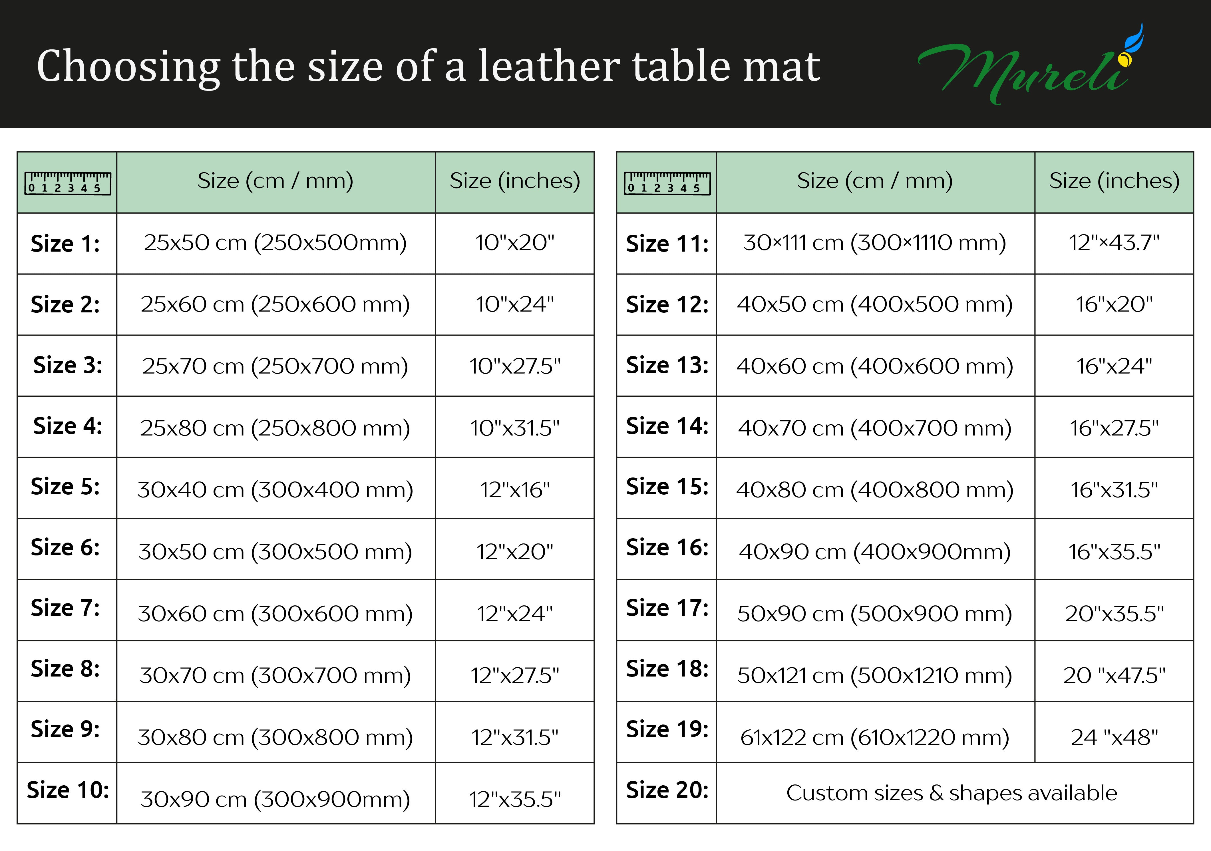 Brown Vintage Leather Desk Mat | Brown Thread Hand Stitching | Crazy Horse Leather Desk Pad | 2 mm Thick | Mureli