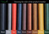 Leather Color Swatches