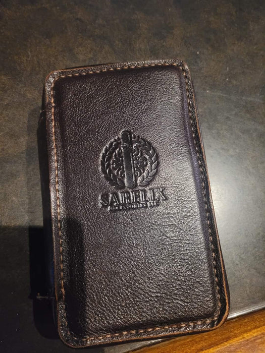 $89 cigar case for 3 cigars and $20 logo and $15 shipping