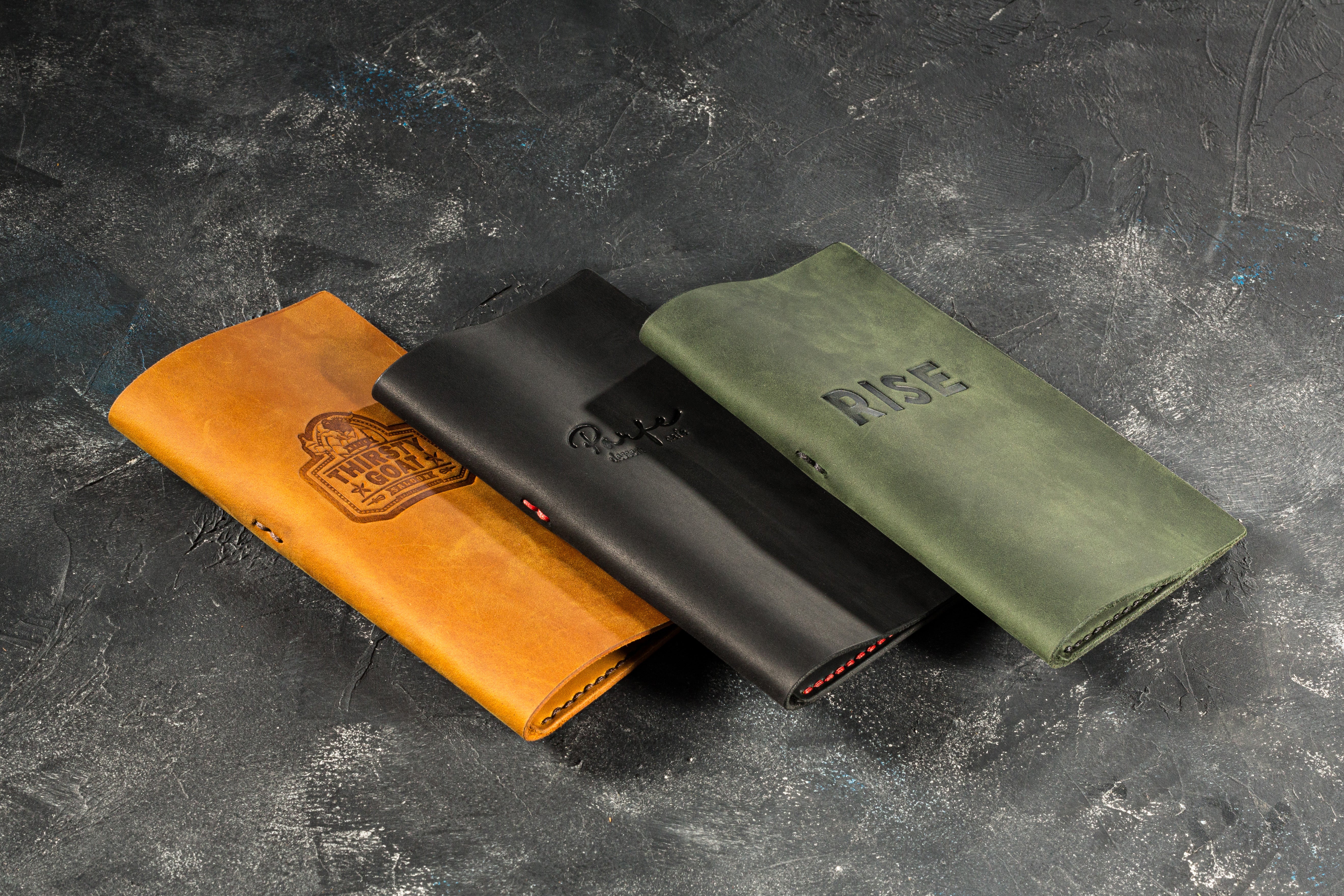 Leather Bill Folder for Signature Dining Experiences