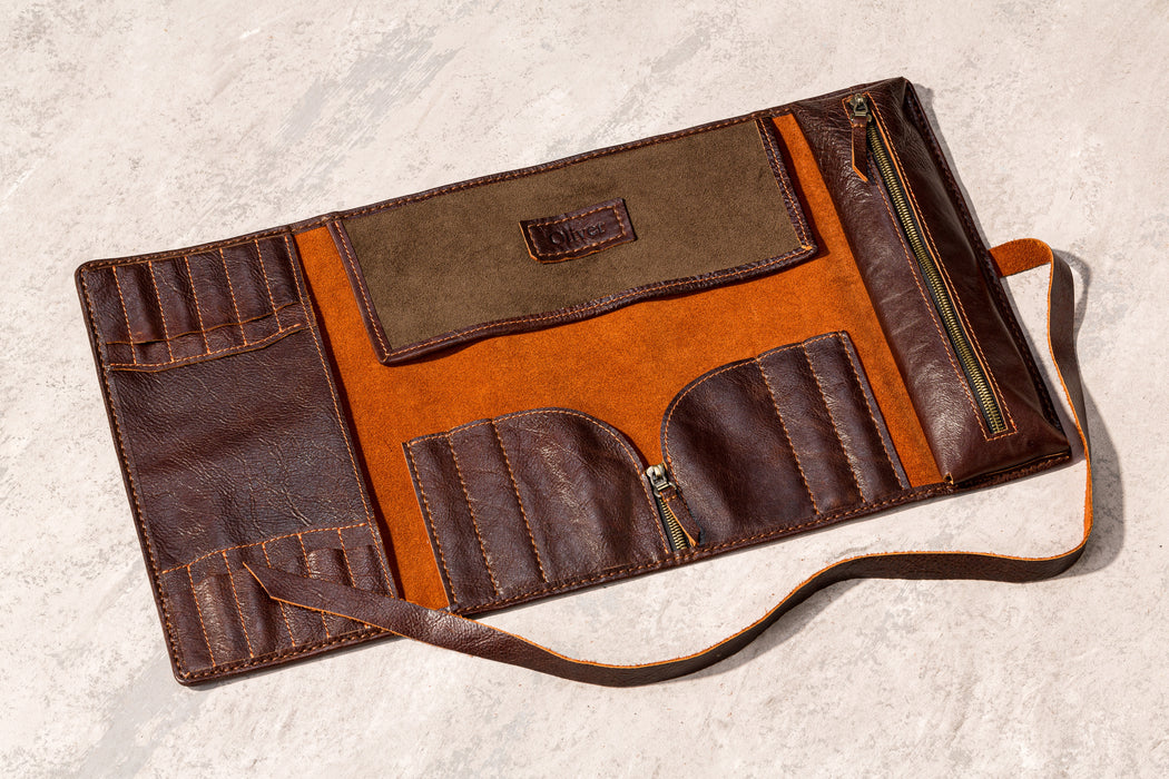 A Gift That Speaks of Care and Craft — Elegant Leather Roll for Her