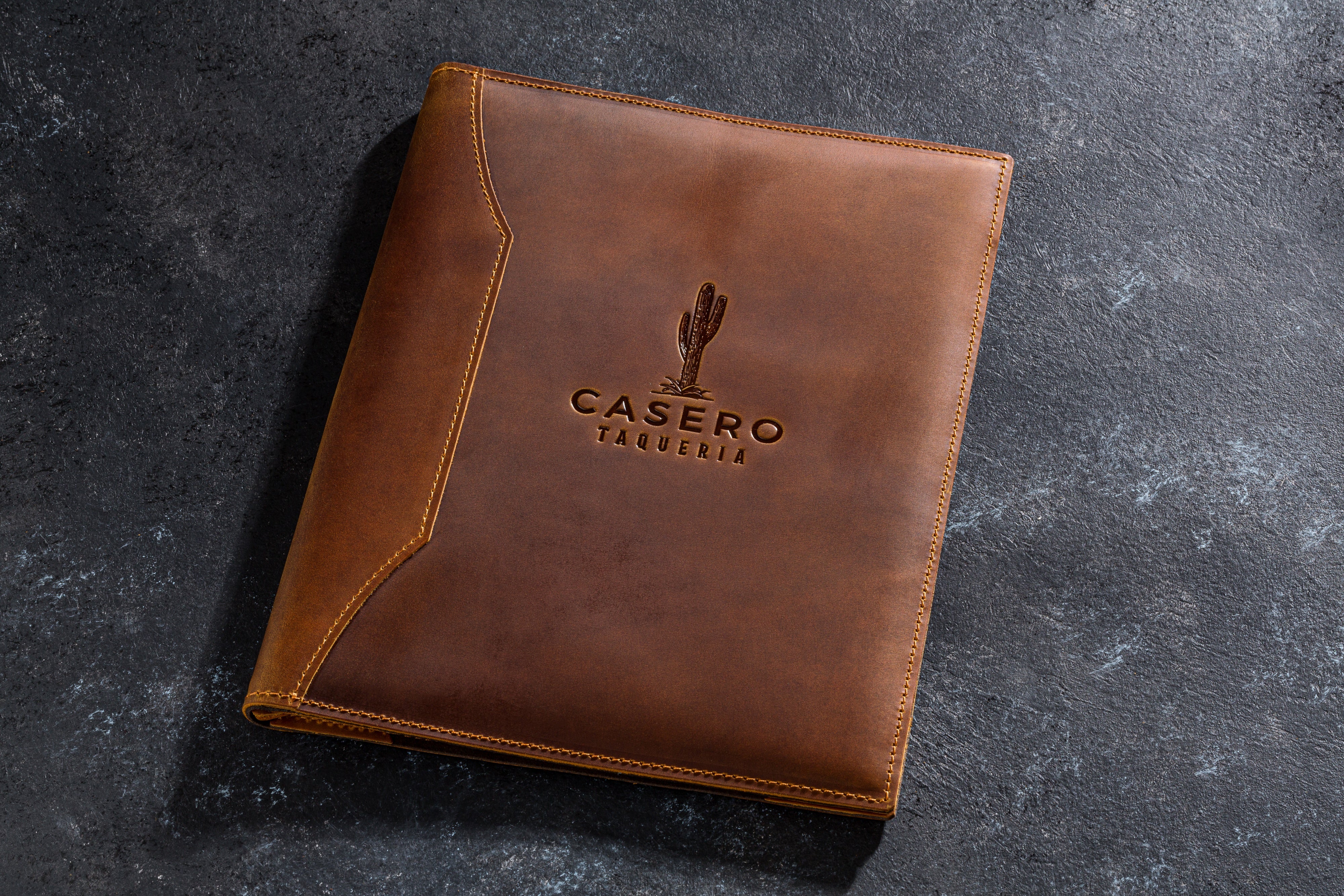 Leather Binder for Recipes, Wedding & Business – Gift Ready