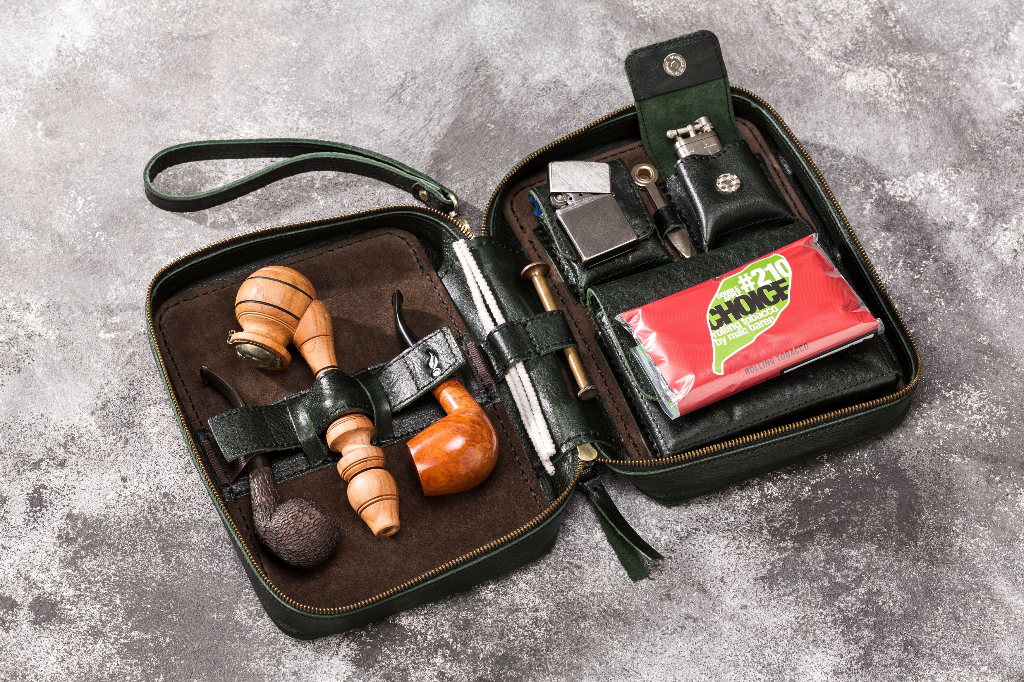 Leather Organizer for Tobacco Pipes – A Premium Ritual