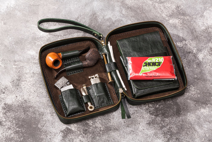 Leather Pipe Organizers