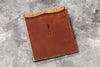 Bar menu pad | Genuine leather + Wood | Restaurant menu cover | Caffe menu holder