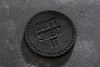 Luxury Black Coasters Set – Hot Stamped with Monogram or Company Logo