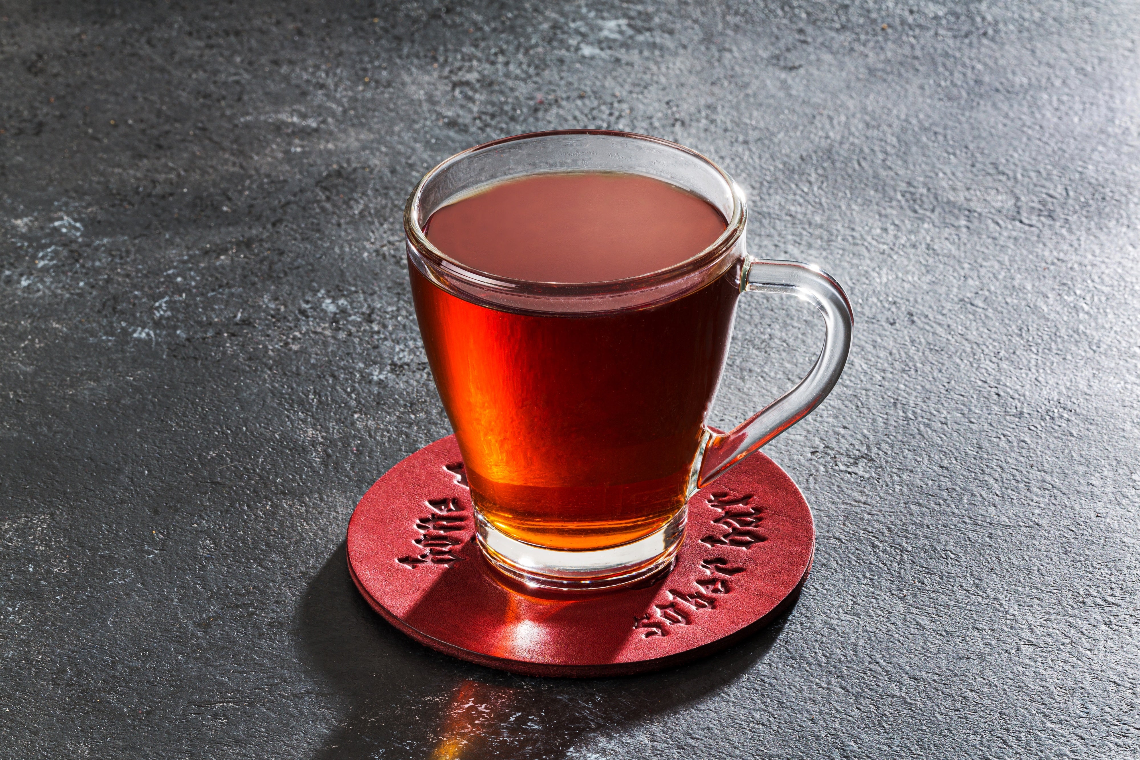 Personalized Red Coasters Set – Unique Gift Idea for Him or Her