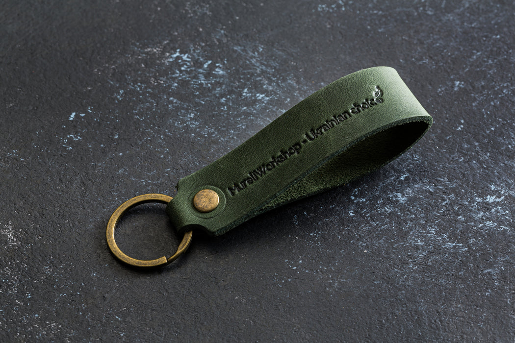 Premium Handmade Leather Keychains – Personal Touch, Professional Look