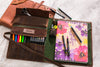 Interior pockets for tools and art supplies