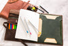 Gift-ready leather art set with eco packaging
