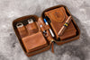 Light Brown Cigar Case from the Hephaestus Series 