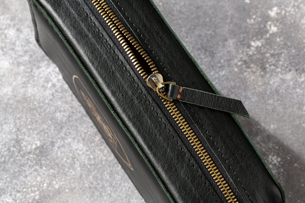 Noble Green Cigar Case from the Hephaestus Series — Style and Functionality in Every Detail