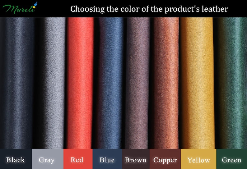 Personalized Leather Binder for Recipes, Wedding & Business – Gift Ready | Premium Leather Binder with Rings – Fast Shipping from USA