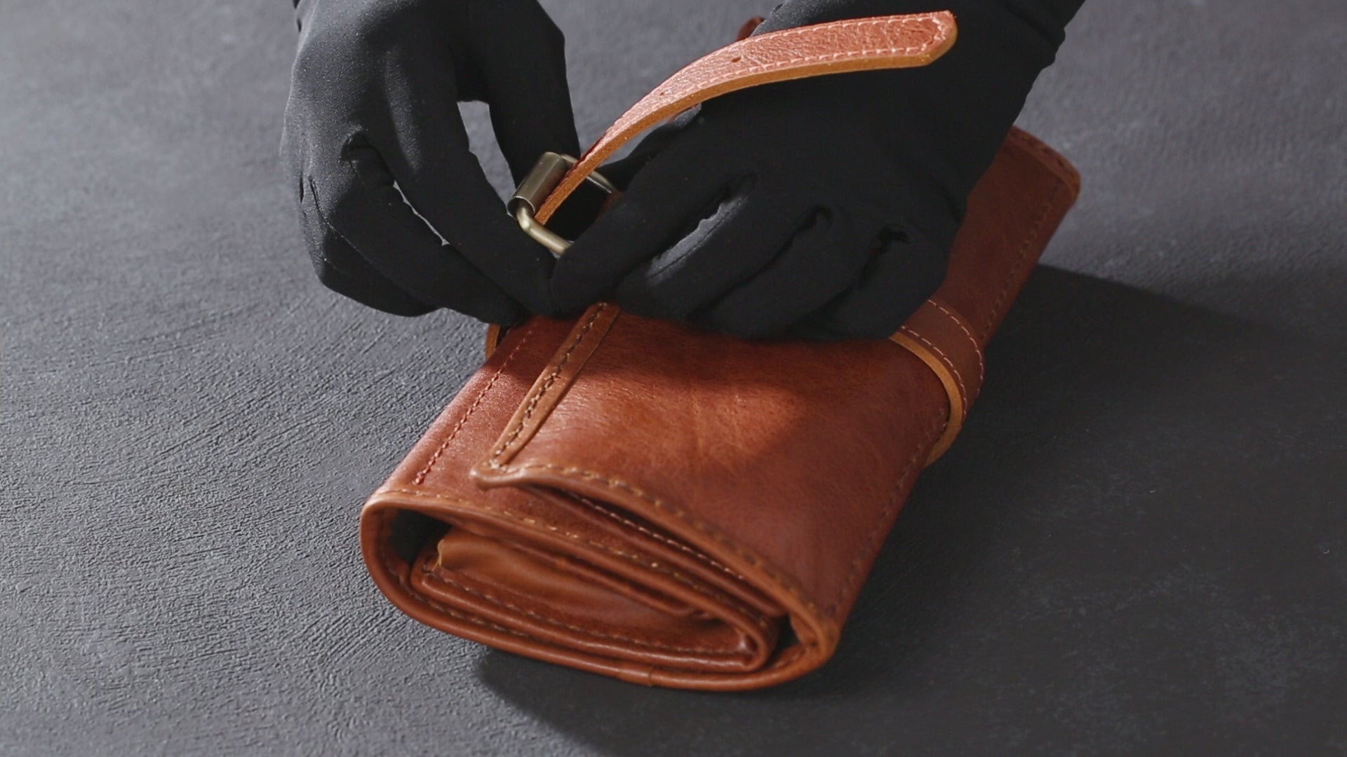 Leather Pipe Tobacco Travel Pouch | Handmade Organizer for Smoking Accessories