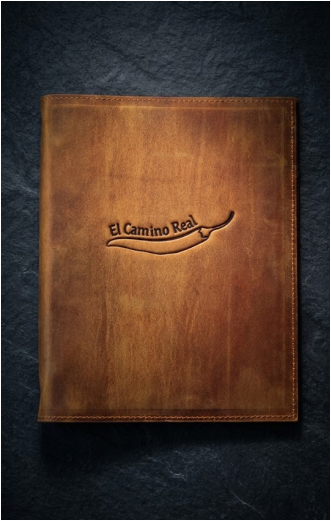 Full-Grain Leather Portfolio Binder – Custom Business Organizer
