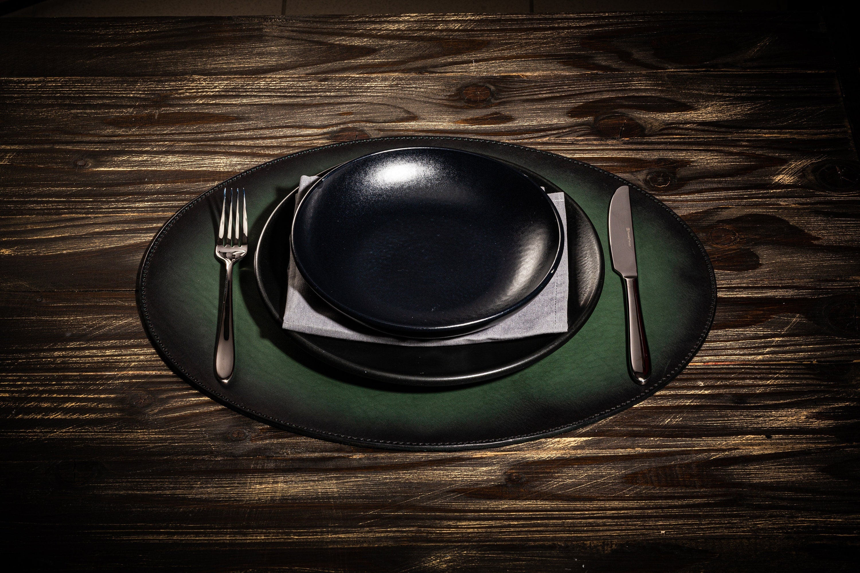 leather placemats for round dinning table coffee table dinning table kitchen accessories set of oval round leather place mats