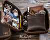 gifts for him leather storage and organization car organize accessory man gifts idea men cables tech organiser travel bag