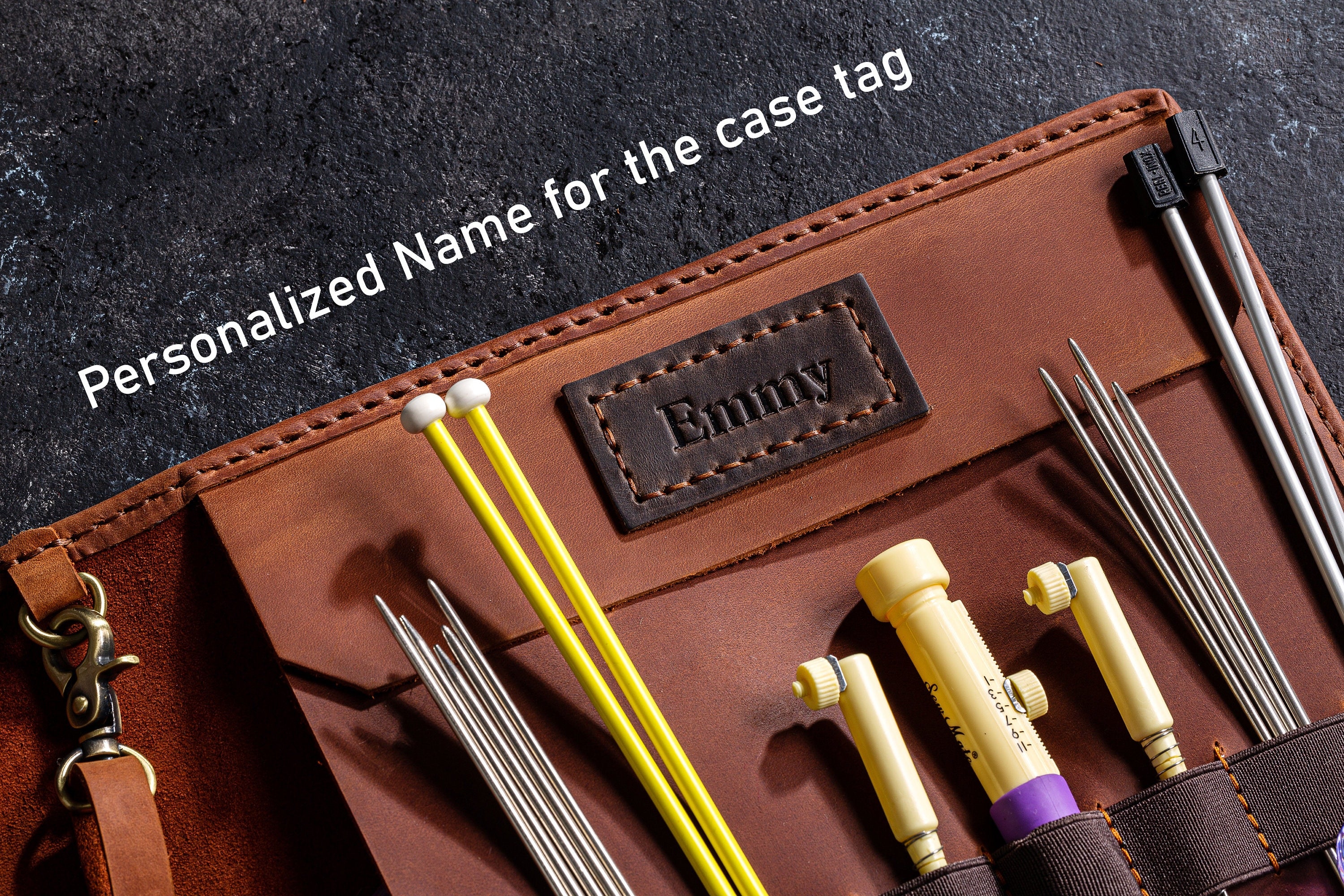 Travel Folder for Crochet Hooks and Knitting Needles