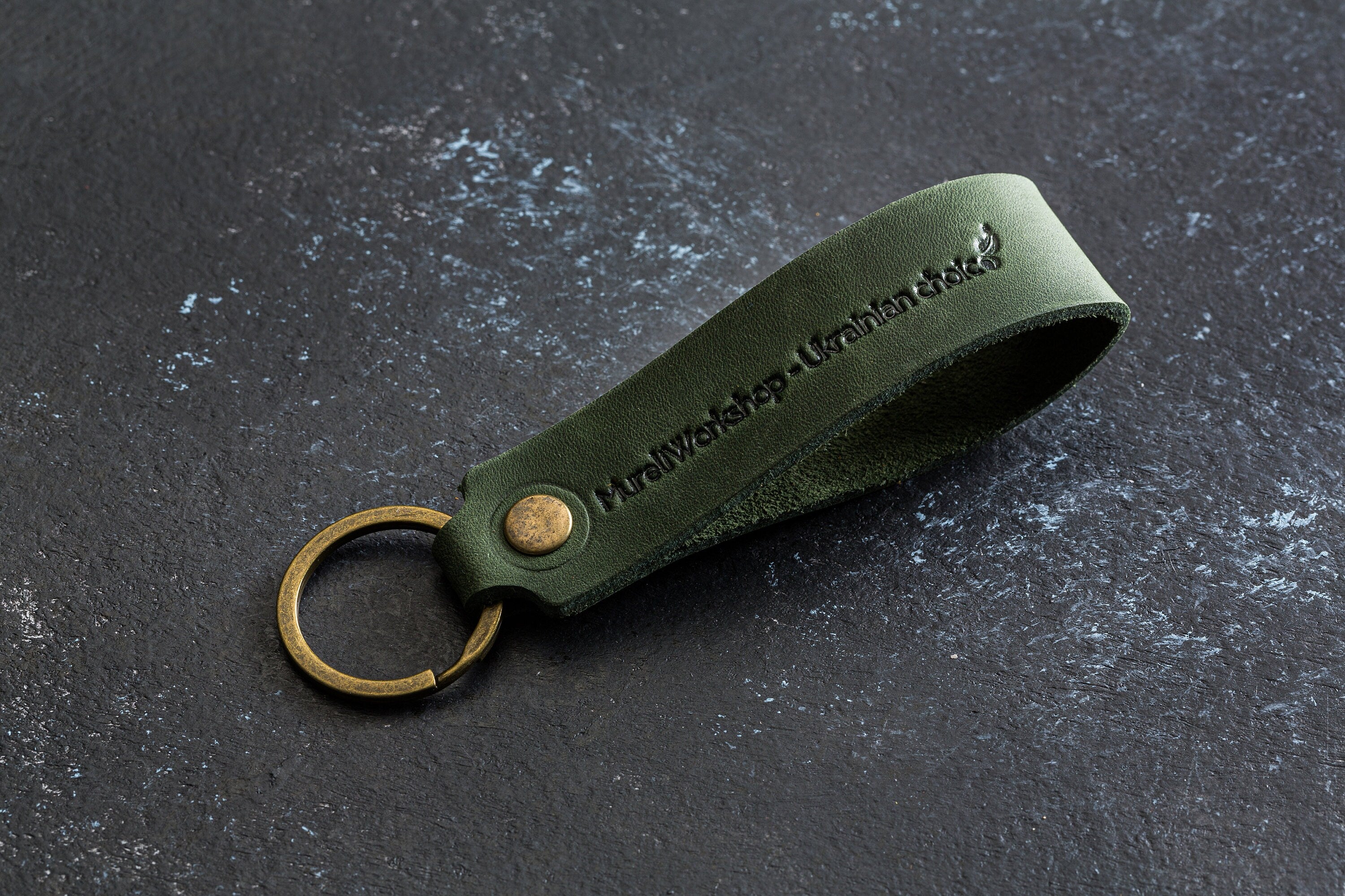 corporate gift for client leather keychain set personalised key chain with logo