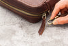 Personalized leather pipe pouch, <Mureli> piping bag, travel tobacco pouch for full smoking set * smokers gift * smoker accessories